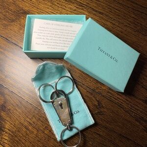 Tiffany & Co. Sterling Silver Key Ring